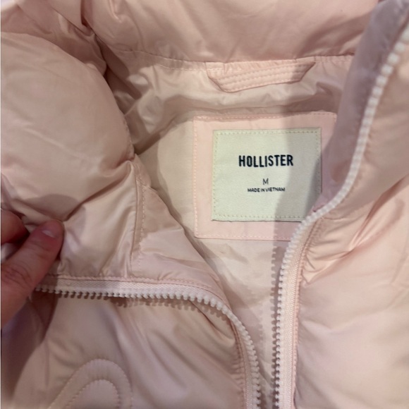 Hollister Light Pink Quilted Vest - Picture 3 of 5